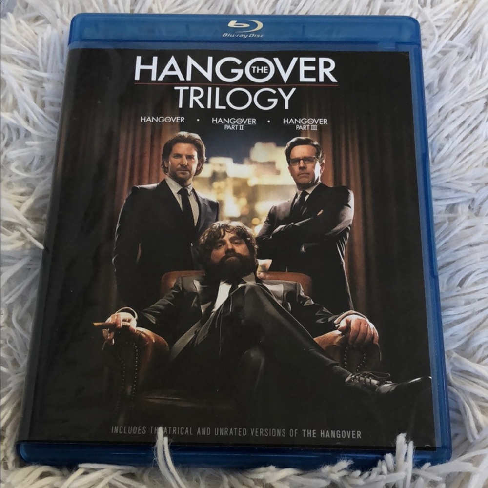 The Hangover Trilogy on Blu-Ray DVD